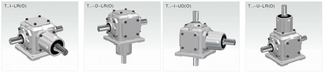 T系列螺旋錐齒輪轉向箱